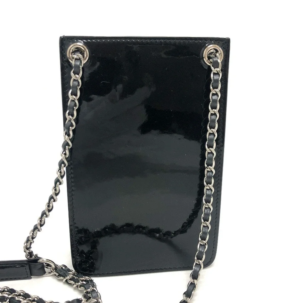 CHANEL Black Logo Shoulder Bag